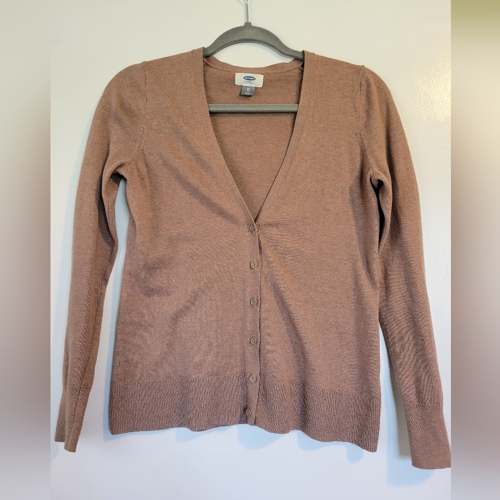 W's XS Old Navy Lightweight Cardigan in Taupe